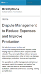 Mobile Screenshot of ovaloptions.com