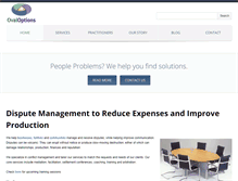 Tablet Screenshot of ovaloptions.com